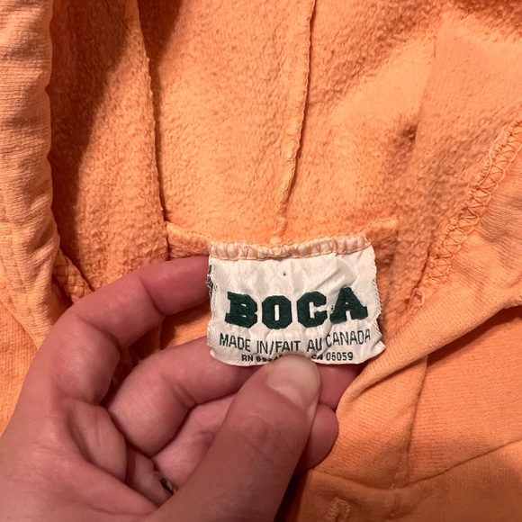 Vintage Boca button up sweat top - Picture 5 of 10